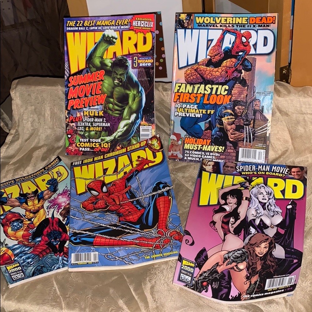 Wizard 🧙‍♂️ Comic Magazine